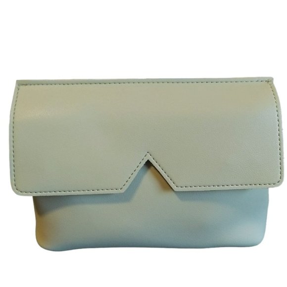 Small Purse / Clutch, Light Mint Green, Retro Style - Picture 2 of 12